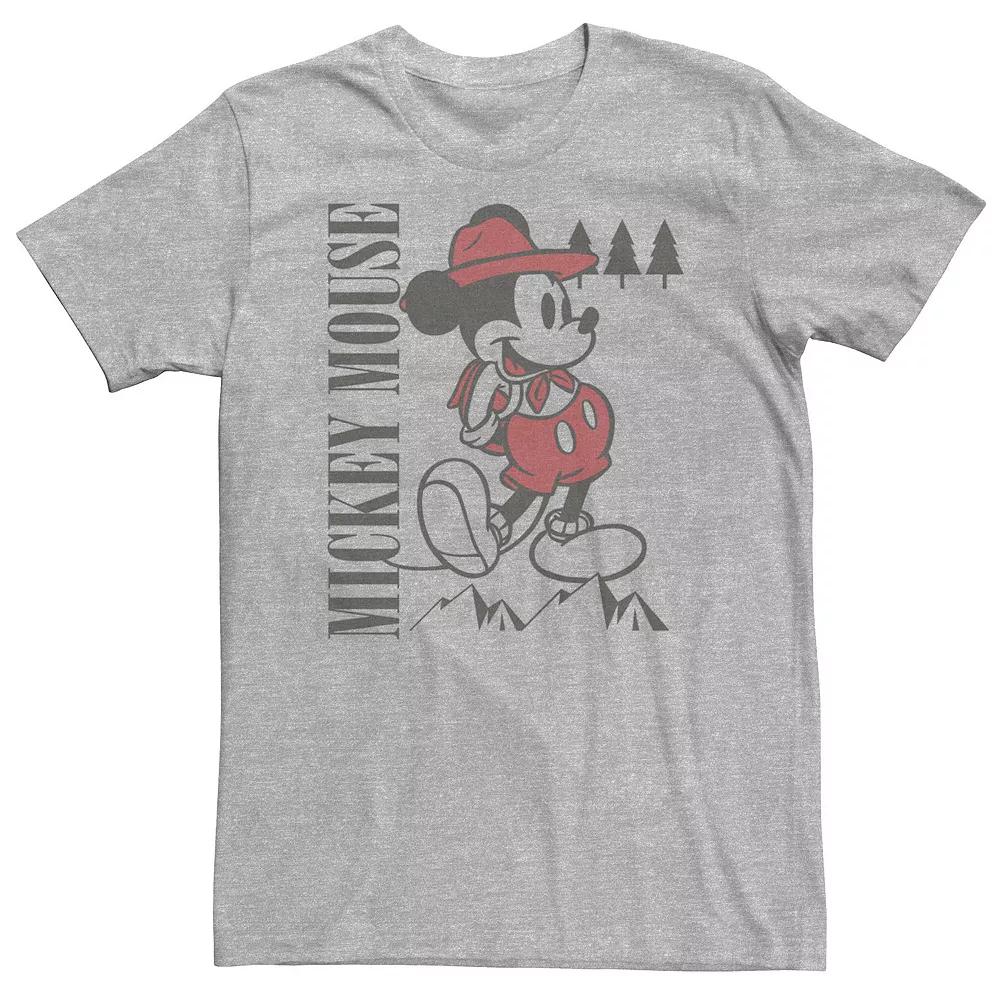 Big & Tall Disney's Mickey Classic Mouse Hiking Woods Tee, Men's,  Product Image