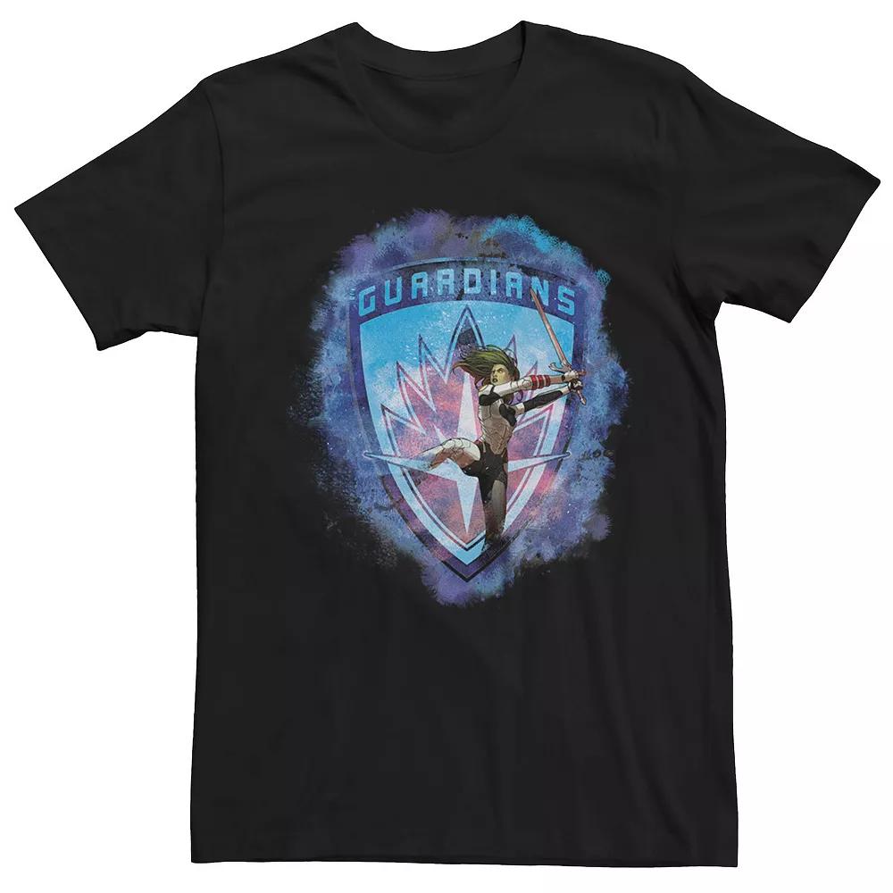 Men's Marvel Guardians Of The Galaxy Gamora Crest Shield Graphic Tee,  Product Image