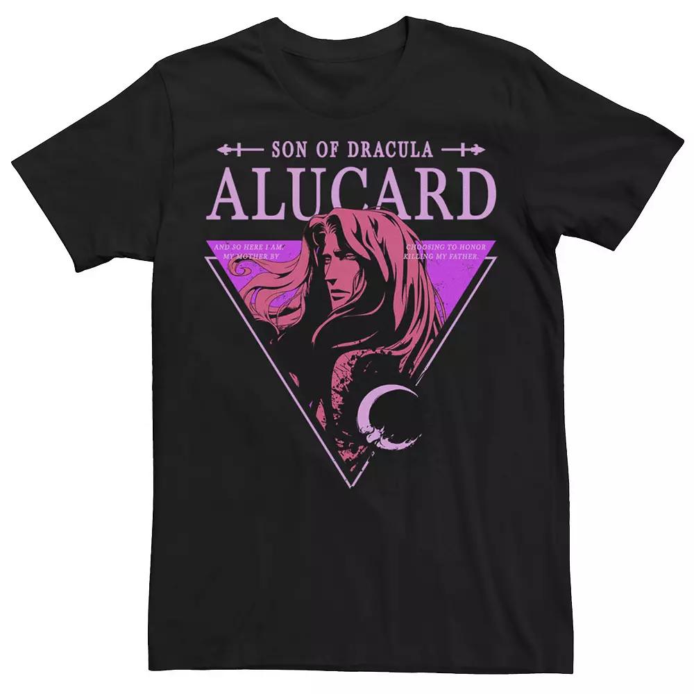 Men's Netflix Castlevania Alucard Son Of Dracula Tee,  Product Image