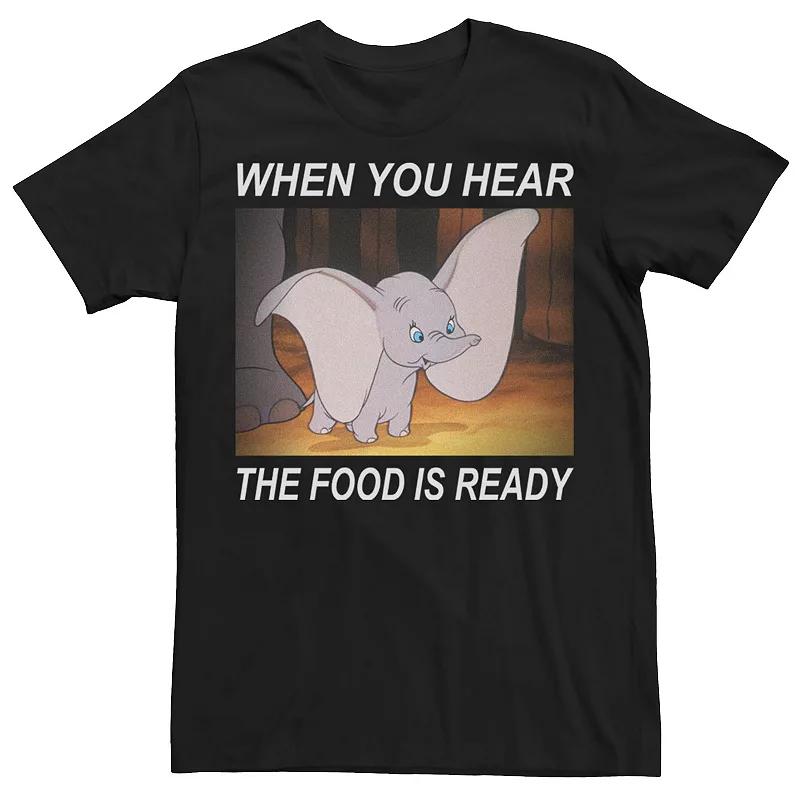 Disney's Dumbo Men's When You Hear The Food Is Ready Tee,  Product Image