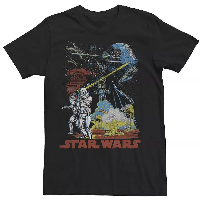 Men's Star Wars Space Poster Graphic Tee,  Product Image
