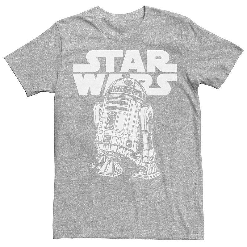 Men's Star Wars R2-D2 Logo Pose Graphic Tee,  Product Image