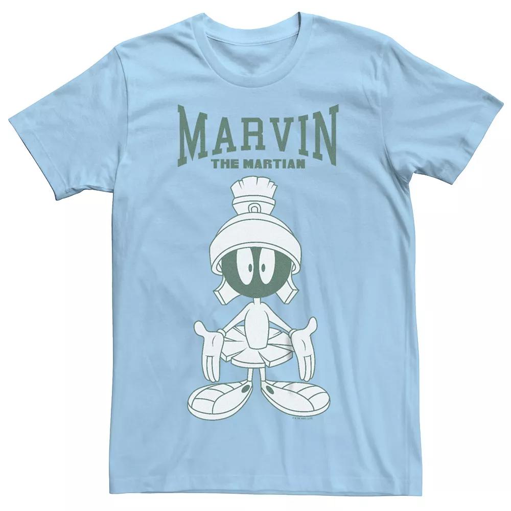Men's Looney Tunes Marvin The Martian Confused Graphic Tee,  Product Image