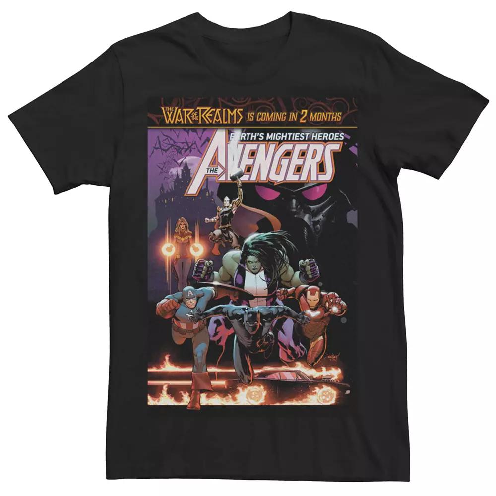 Men's Marvel Avengers War Of The Realms Comic Tee,  Product Image
