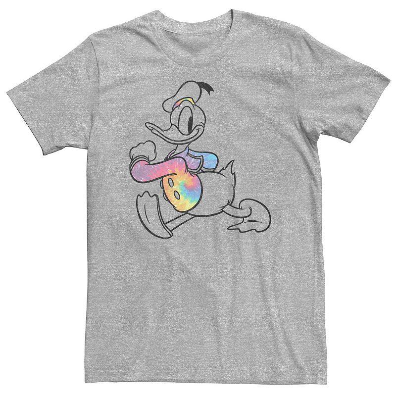 Disney's Donald Duck Big & Tall Strut Tie-Dye Shirt Portrait Tee, Men's,  Product Image