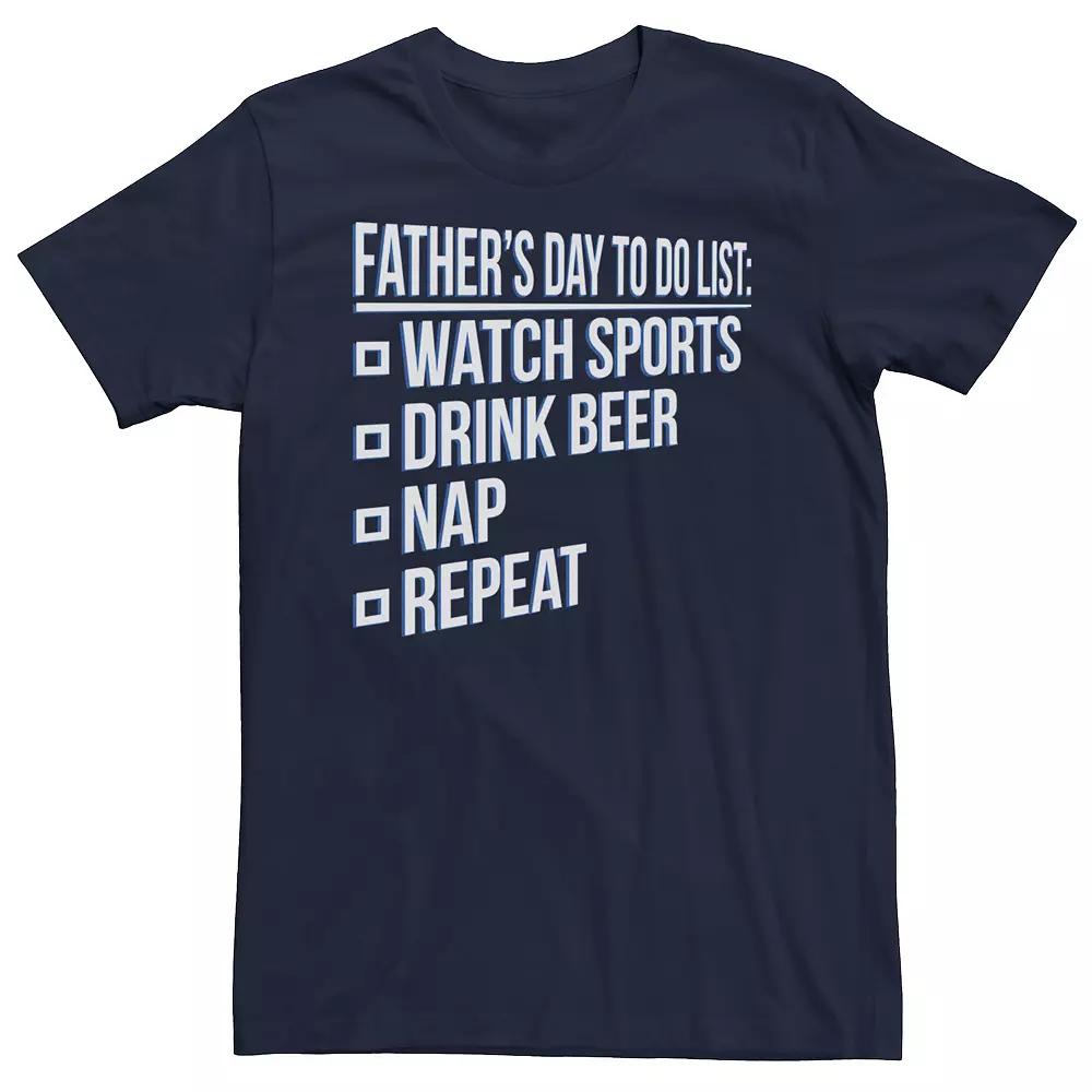 Men's Father's Day To Do List Tee,  Product Image