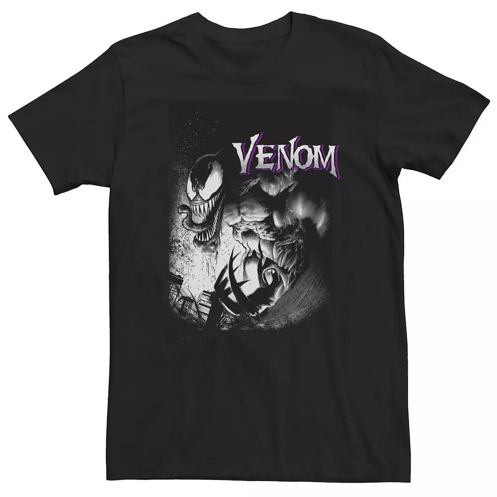 Big & Tall Marvel Venom City Shadows Tee, Men's,  Product Image