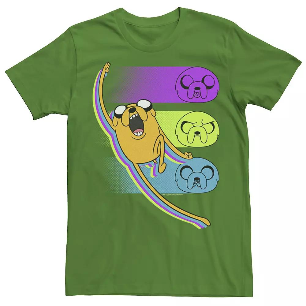 Men's CN Adventure Time Jake Emotions Tee, Size: 3XL, Kelly Product Image