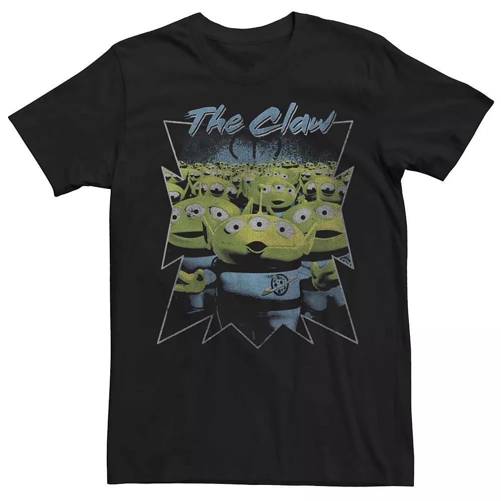 Men's Disney Pixar Toy Story Aliens The Claw Vintage Poster Tee,  Product Image