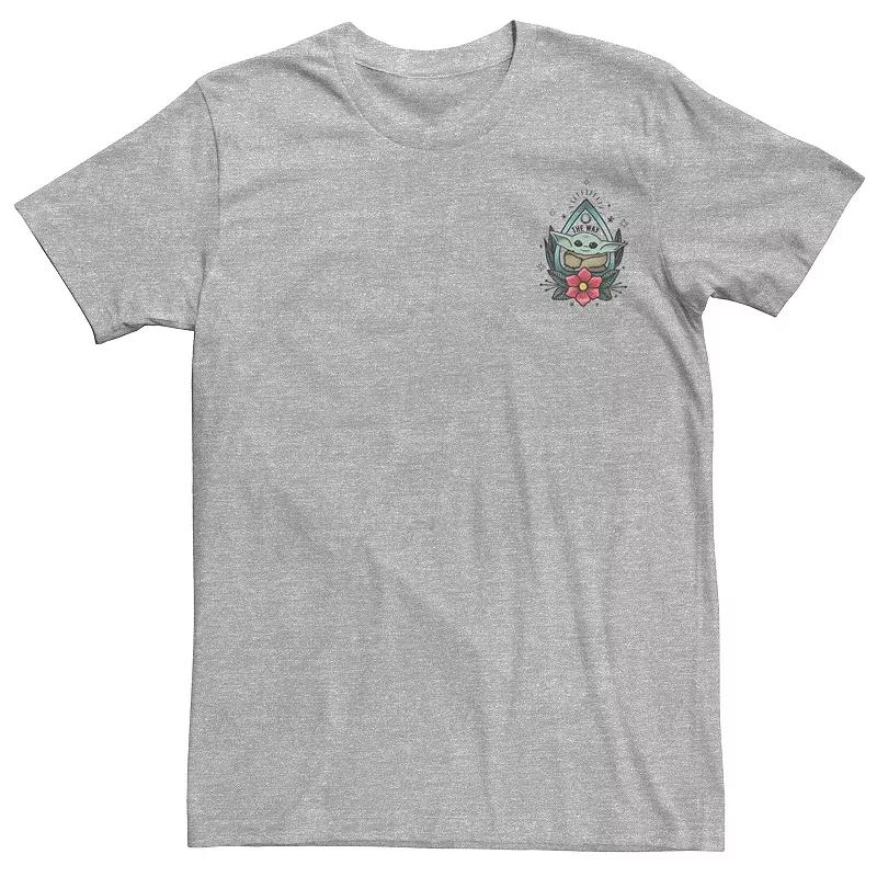 Men's Star Wars The Mandalorian Planchette Child Pocket Hit Tee,  Product Image
