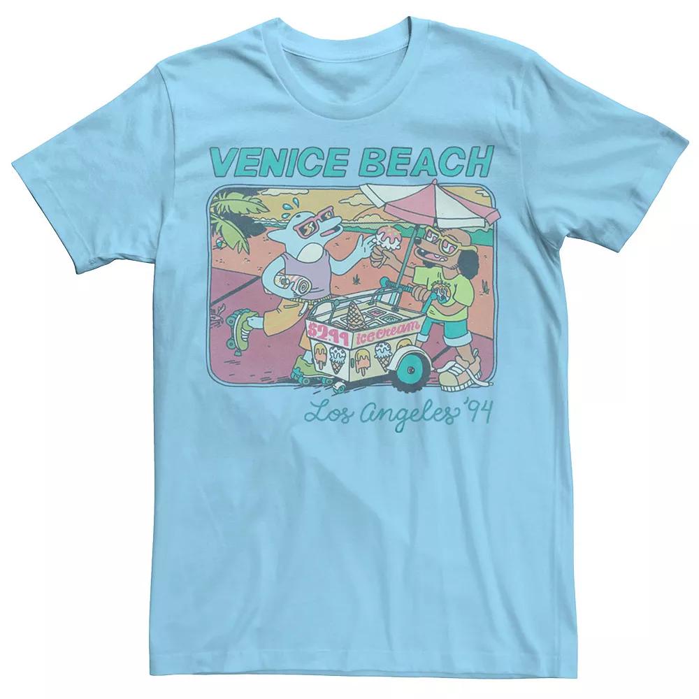 Men's Venice Beach Los Angeles Animal Doodles Tee,  Product Image