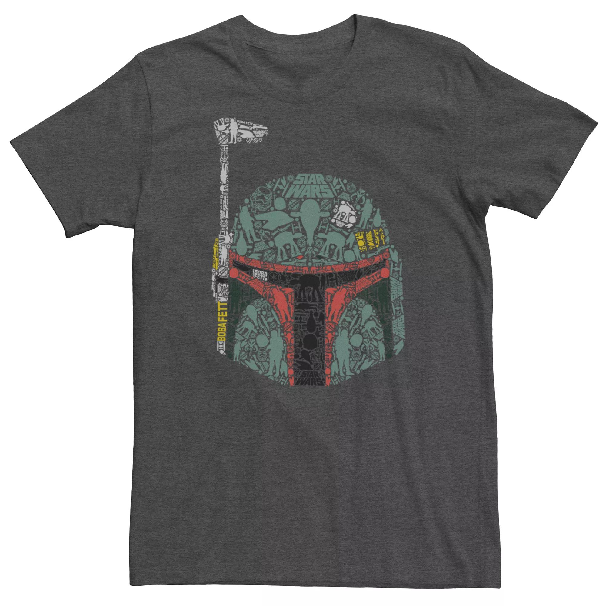 Men's Star Wars Slanting Chrome Logo Tee,  Product Image