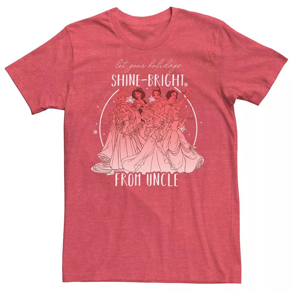 Men's Disney Princesses Shine Bright Uncle Tee,  Product Image