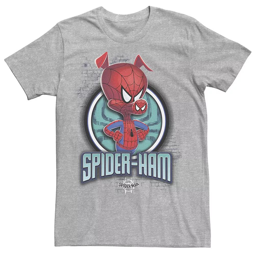 Men's Marvel Spiderverse Spider-Ham Pose Graphic Tee,  Product Image
