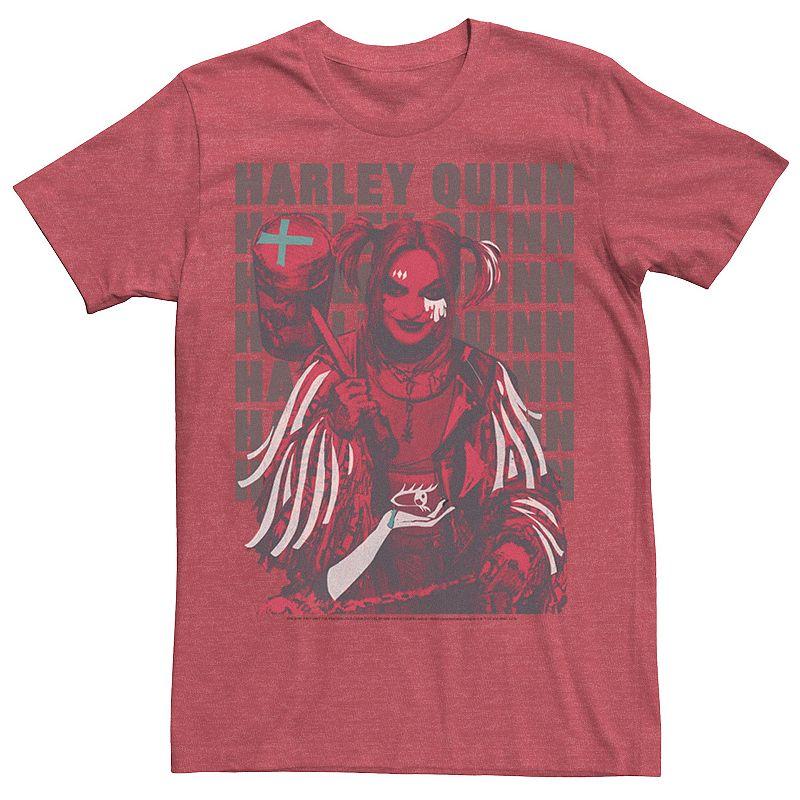 Men's Harley Quinn: Birds of Prey Stacked Text Tee,  Product Image