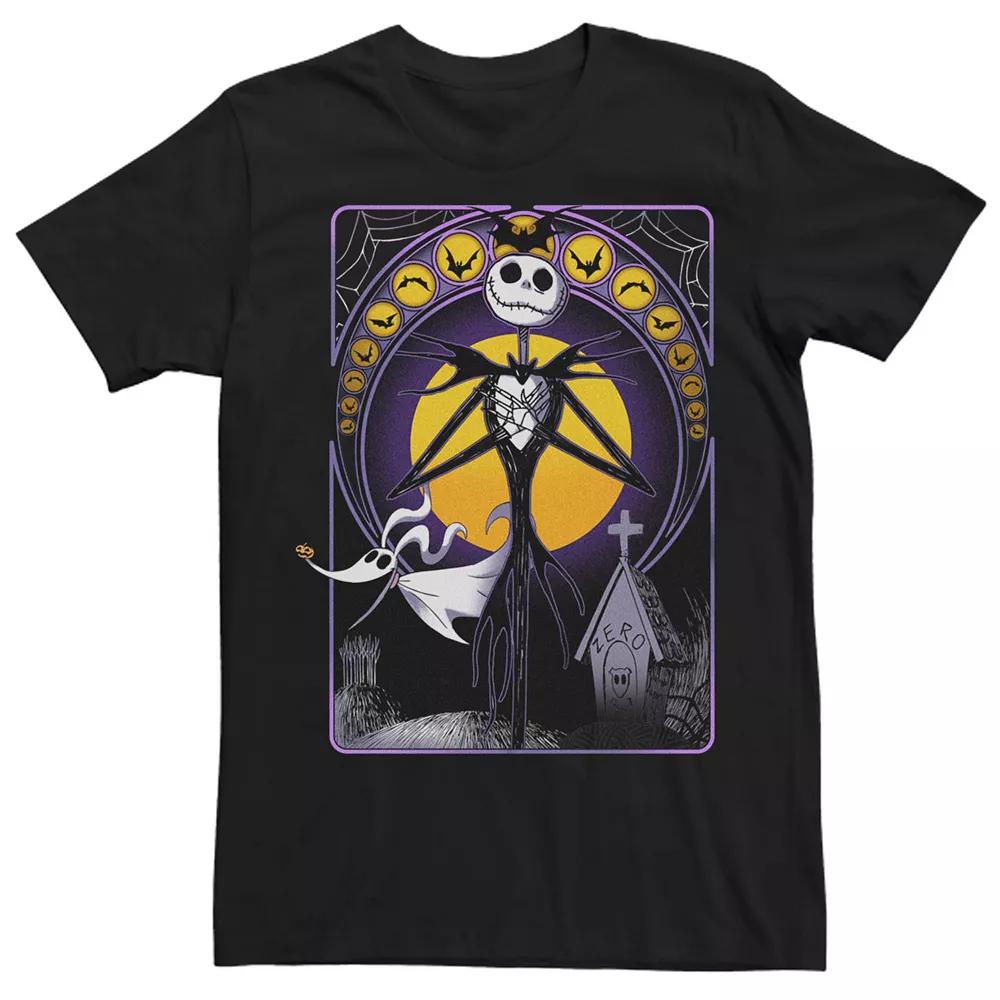 Disney's The Nightmare Before Christmas Jack Skellington Zero Nouveau Men's Tee,  Product Image