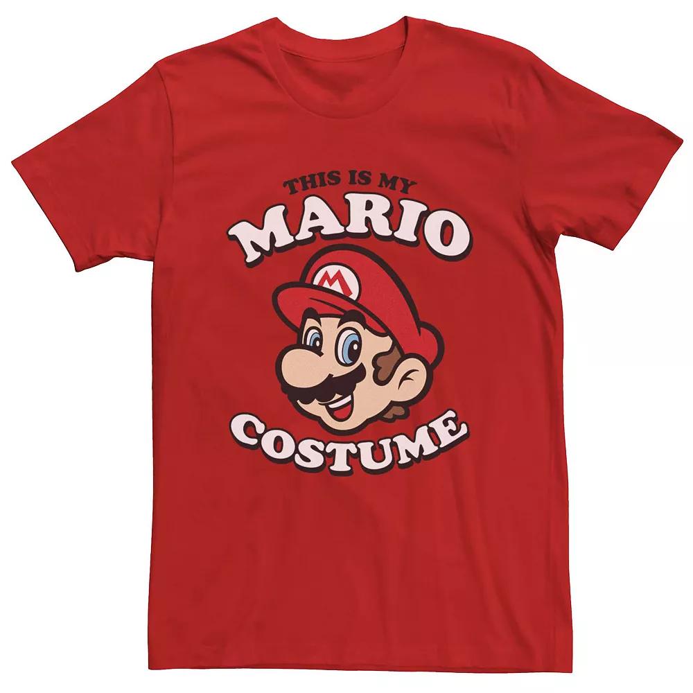 Men's Nintendo This Is My Mario Costume Tee,  Product Image