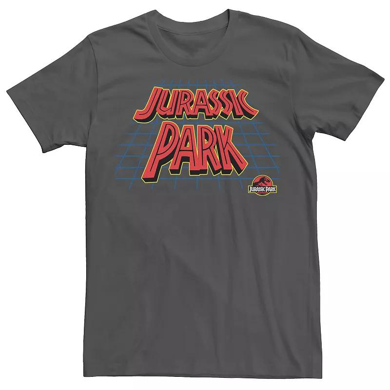 Men's Back To The Future Retro Rainbow Logo Tee,  Product Image
