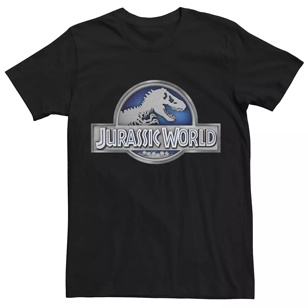 Men's Jurassic World Classic Metal Coin Logo Tee,  Product Image