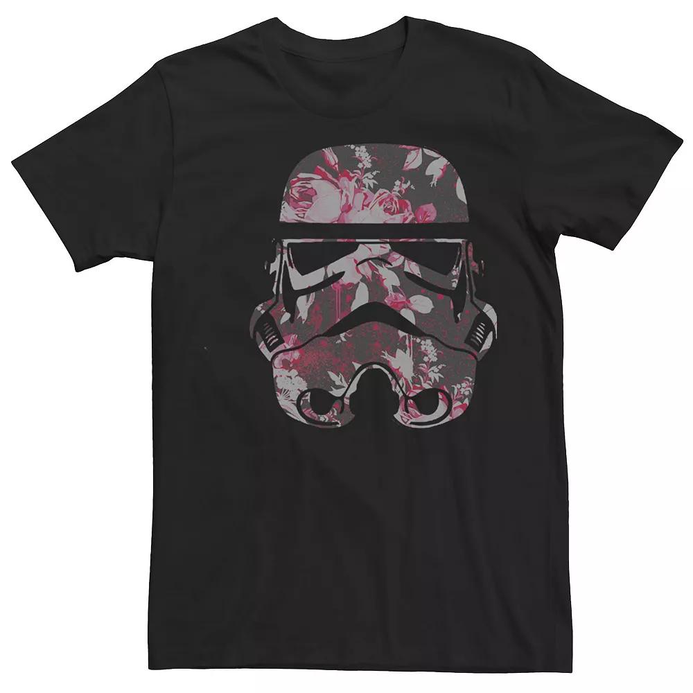 Men's Star Wars Stormtrooper Floral Helmet Tee,  Product Image