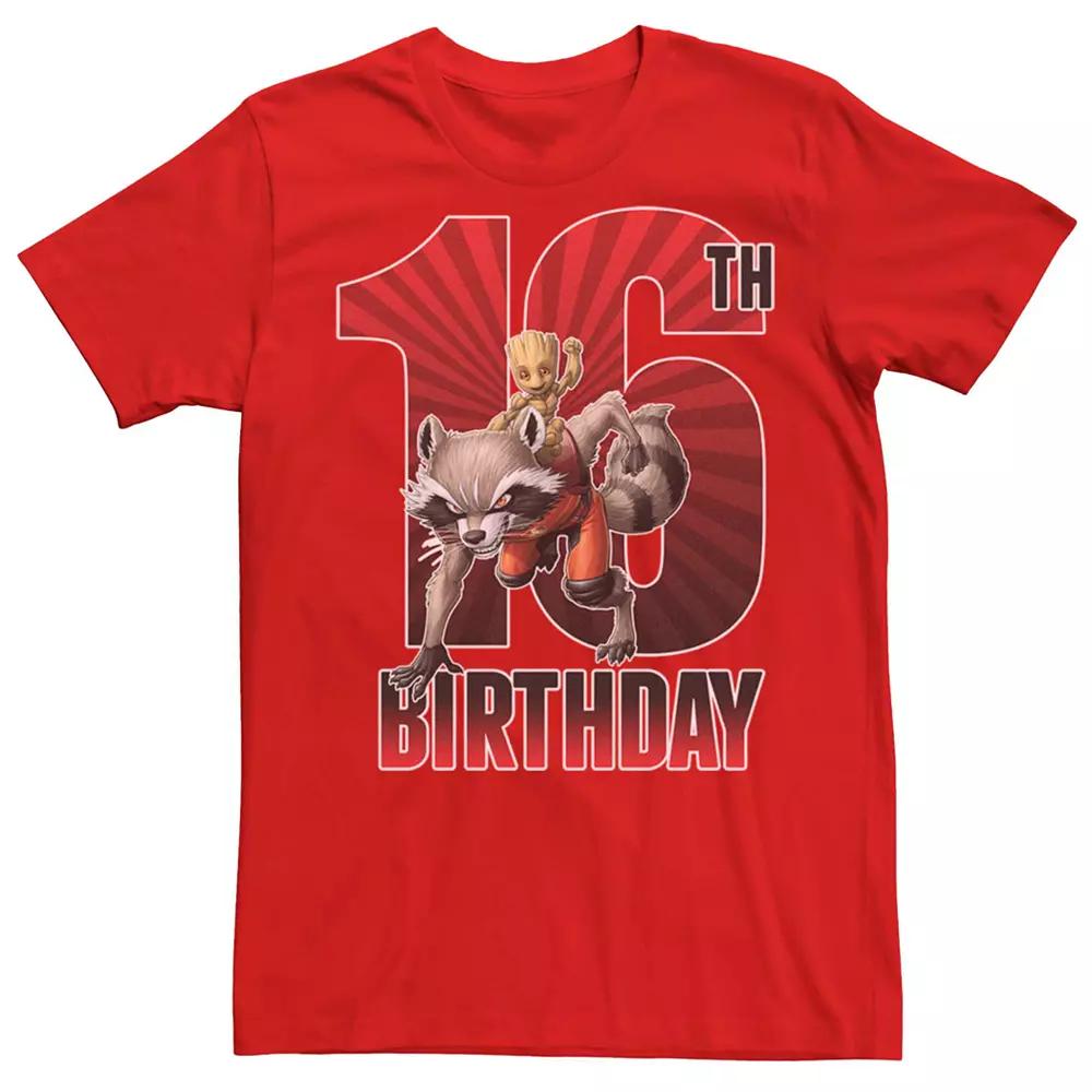 Men's Guardians of the Galaxy 16th Birthday Tee,  Product Image