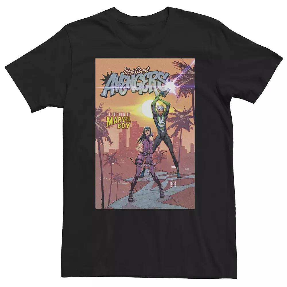 Men's Marvel Spiderman Across The Spider Verse Group Graphic Tee,  Product Image