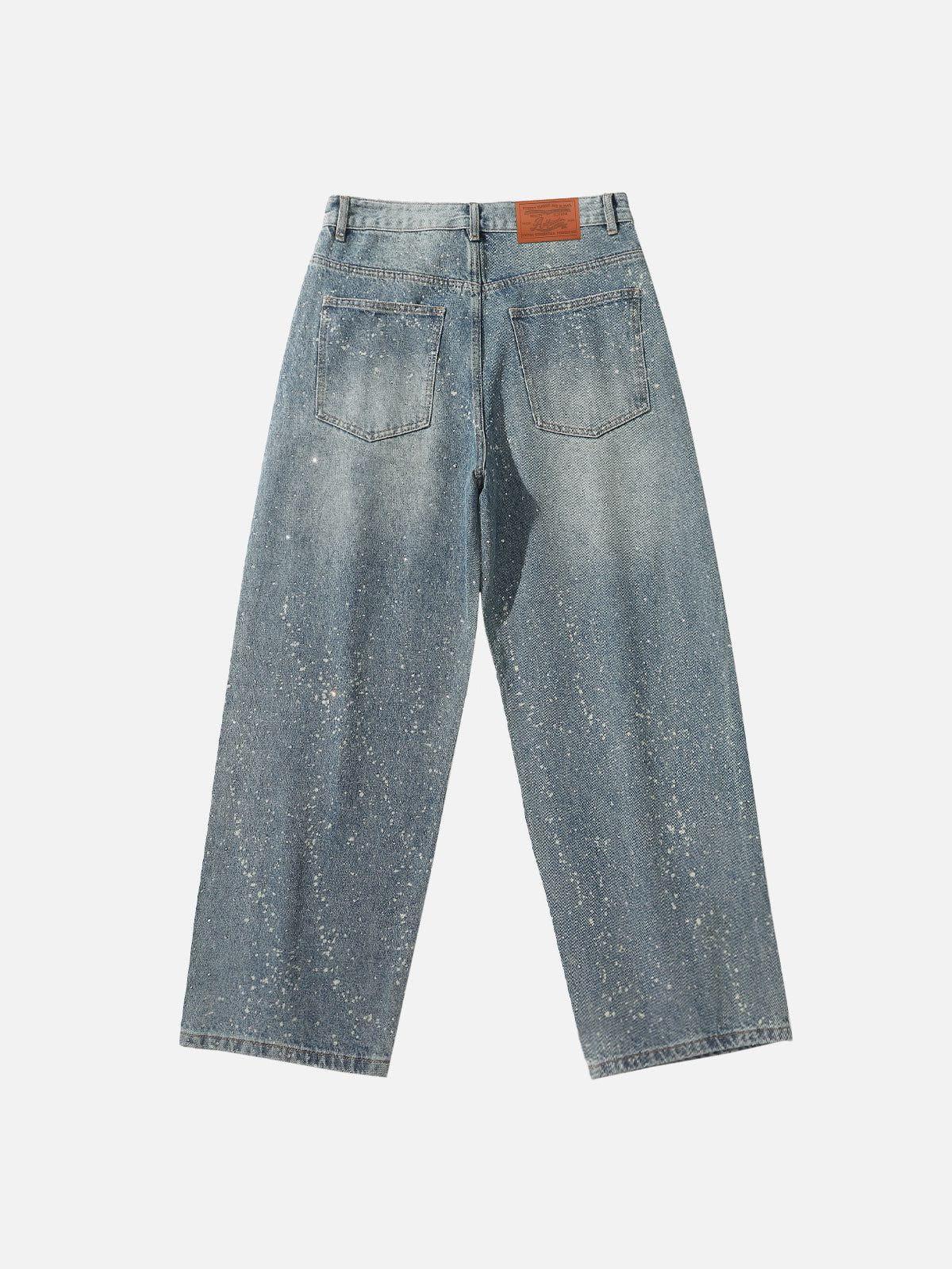 Aelfric Eden Rhinestone Baggy Jeans Product Image