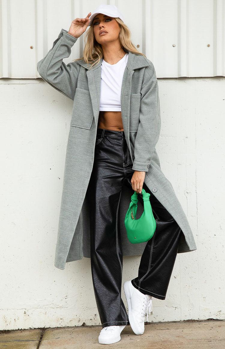 Cullen Grey Longline Shacket Product Image