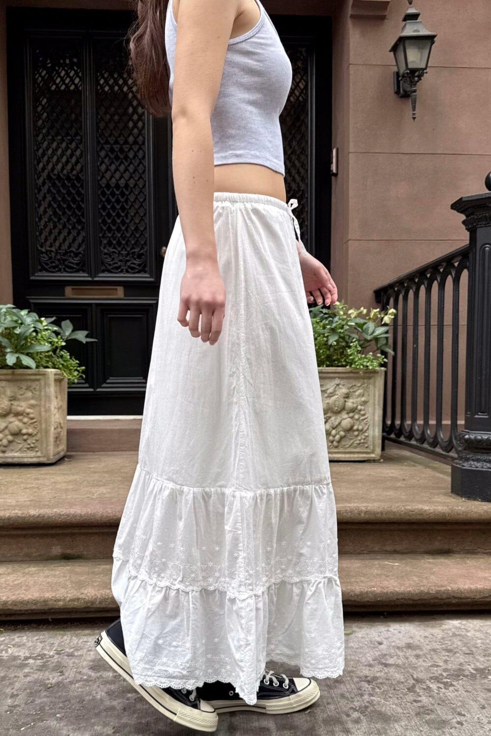 Olive Skirt Product Image