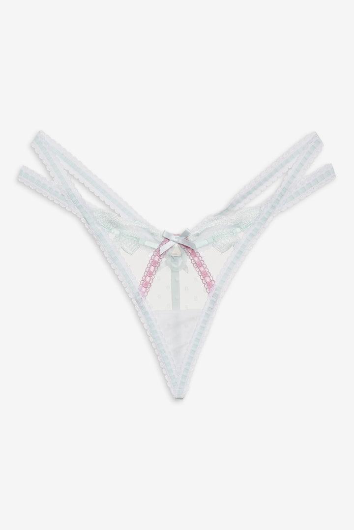 Billie Bow Underwire Bra — Mint Product Image