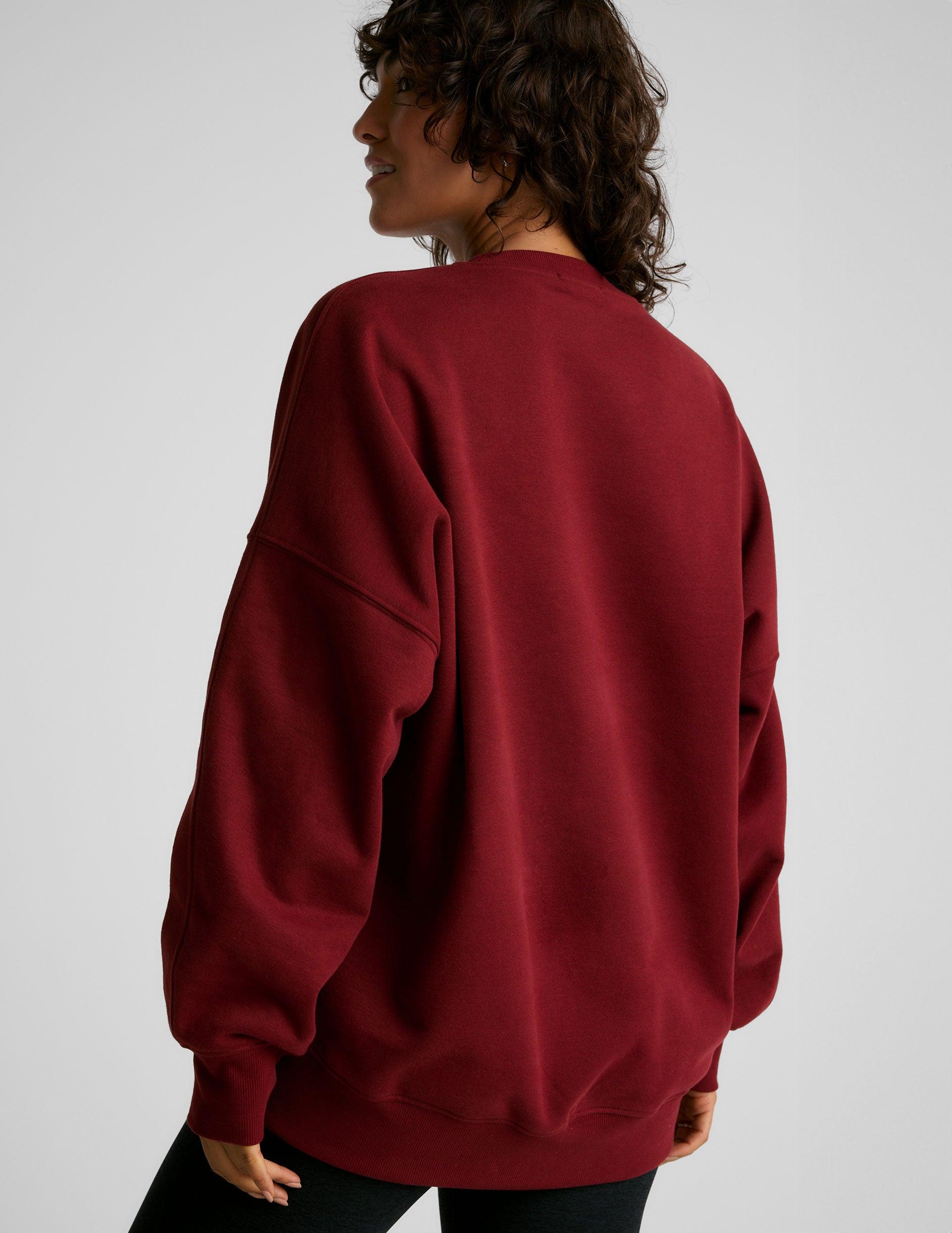 LuxeFleece Oversized Sweatshirt Product Image