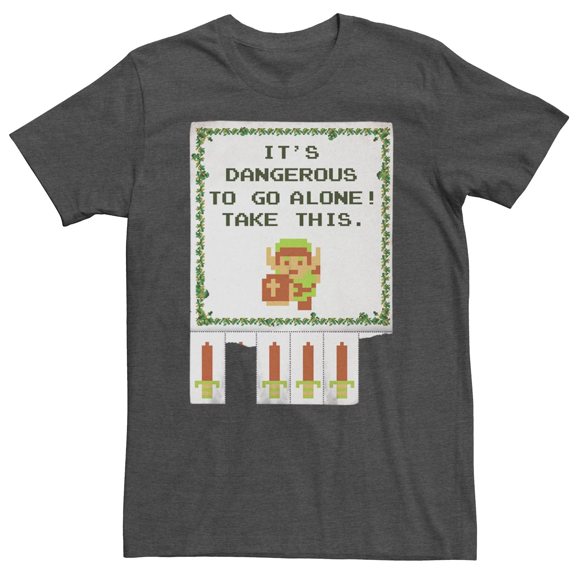 Men's Nintendo Legend Of Zelda Retro Take This Flyer Tee,  Product Image