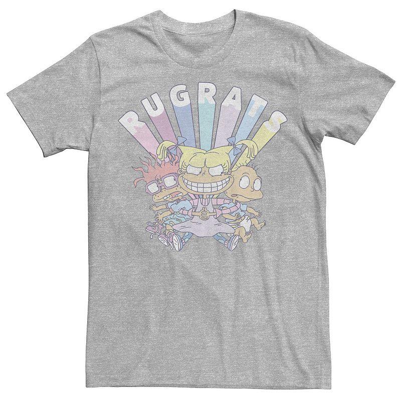 Men's RugRats Group Shot Faded Logo Tee, Boy's,  Product Image