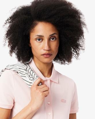 Slim Fit Stretch Piqué Polo Dress Product Image