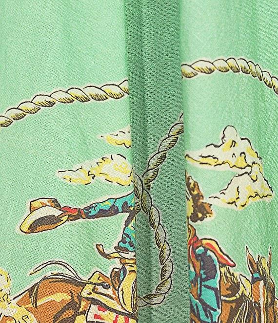 Double D Ranch Mitchell Gallery Western Print A-Line Skirt Product Image