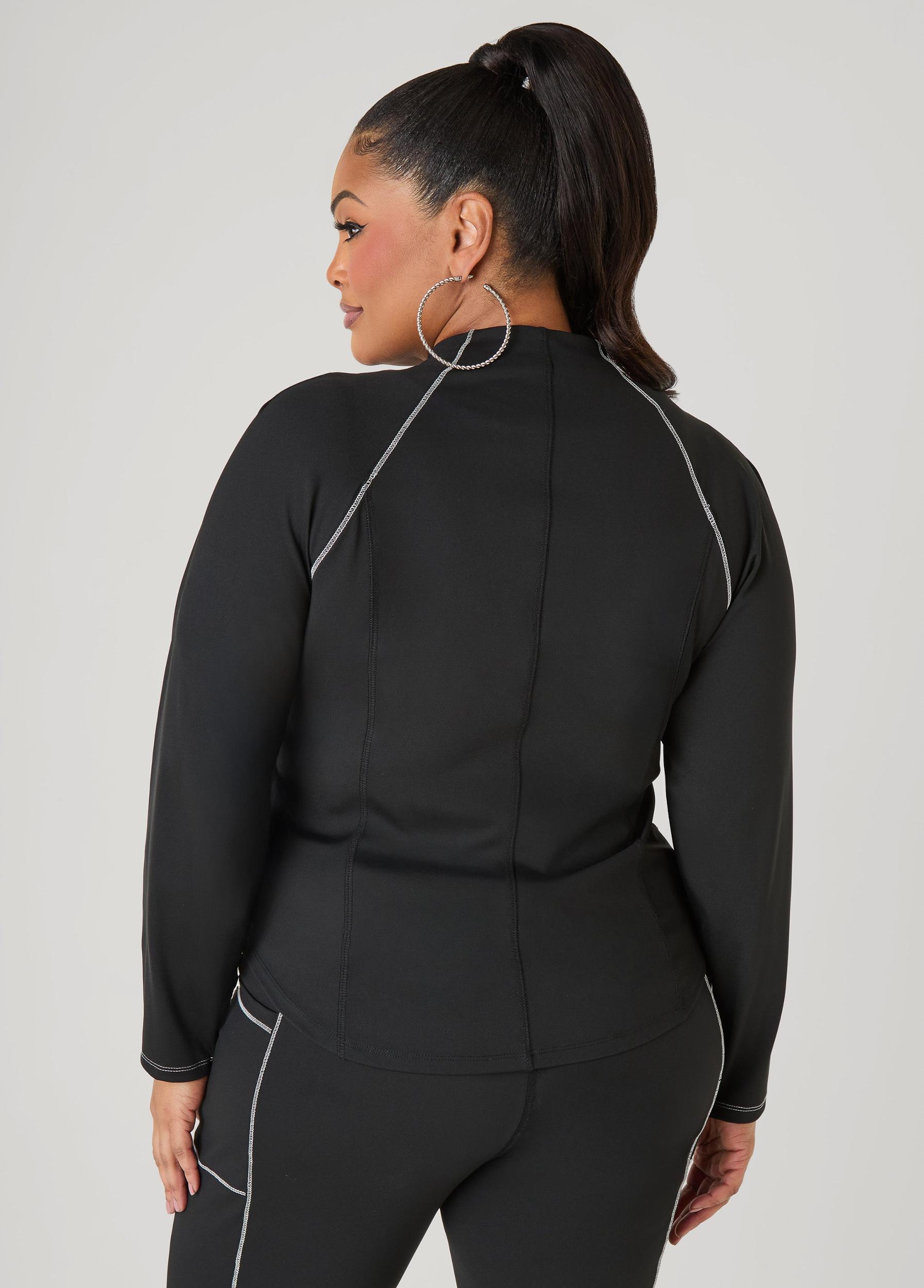 Piped Zip Front Track Jacket Product Image