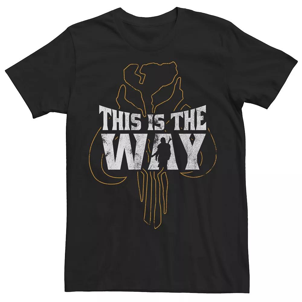 Men's Star Wars The Mandalorian This Is The Way Mythosaur Overlay Tee,  Product Image