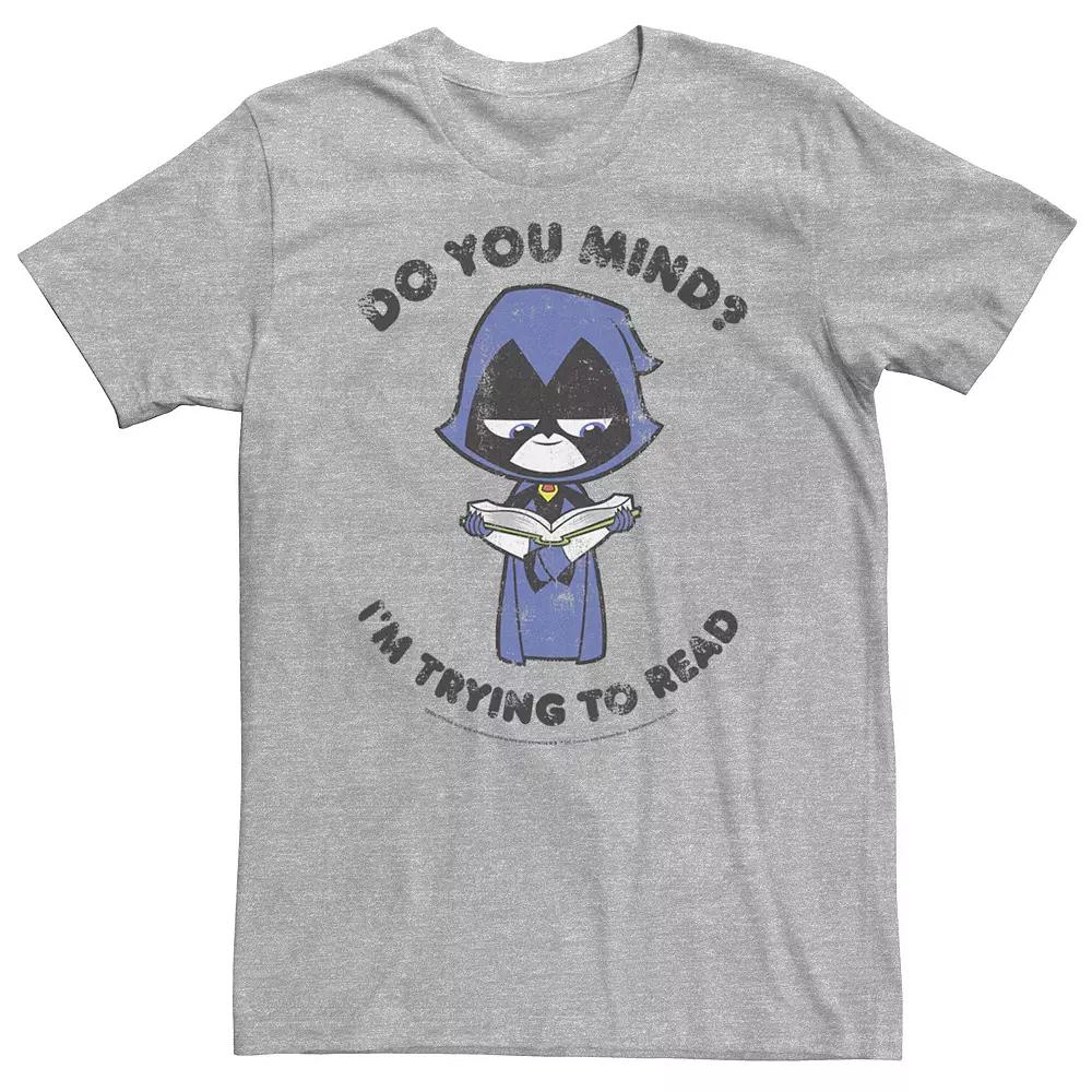 Big & Tall DC Comics Teen Titans Go! Raven I'm Trying To Read Tee, Men's,  Product Image