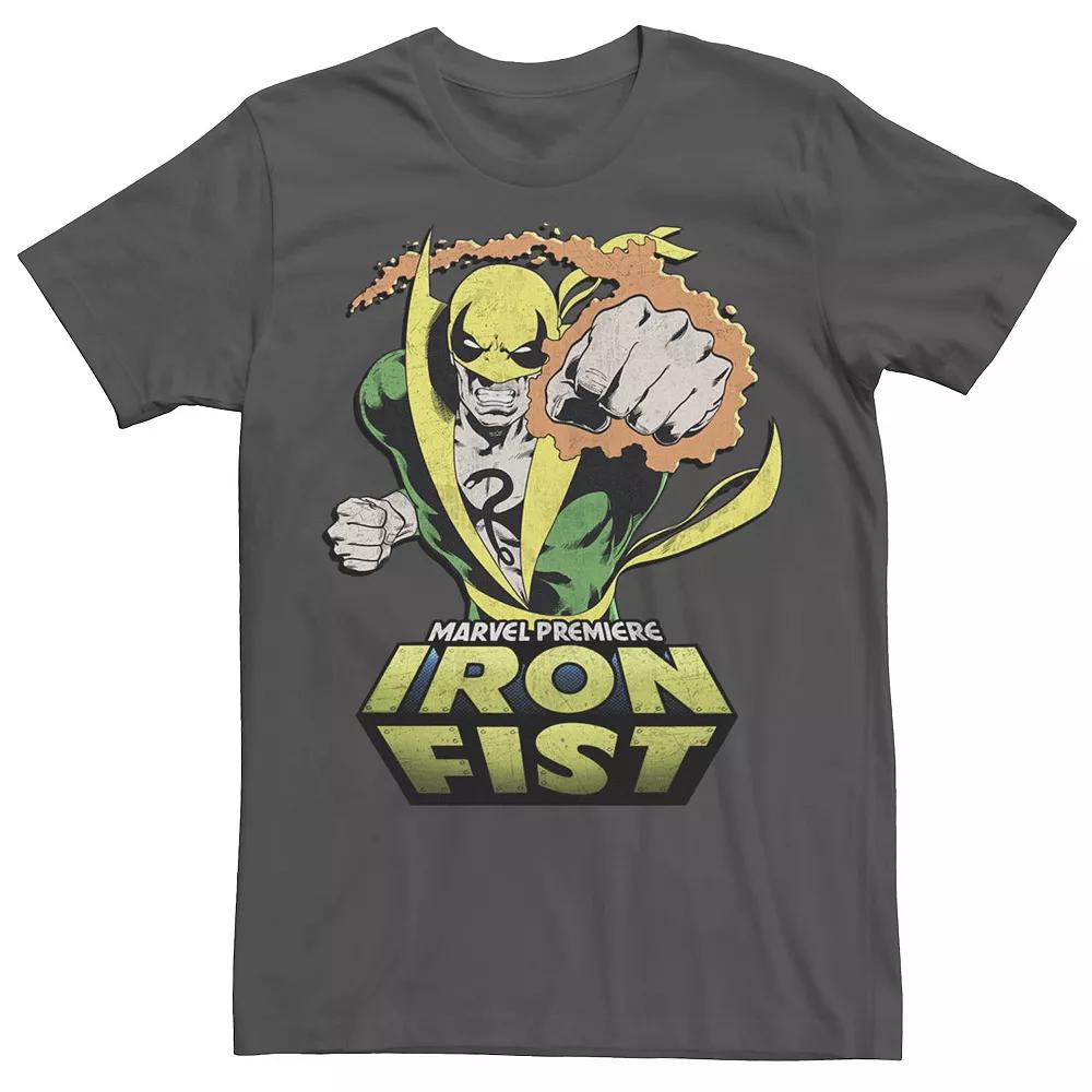 Men's Marvel Iron Fist Punch Tee,  Product Image