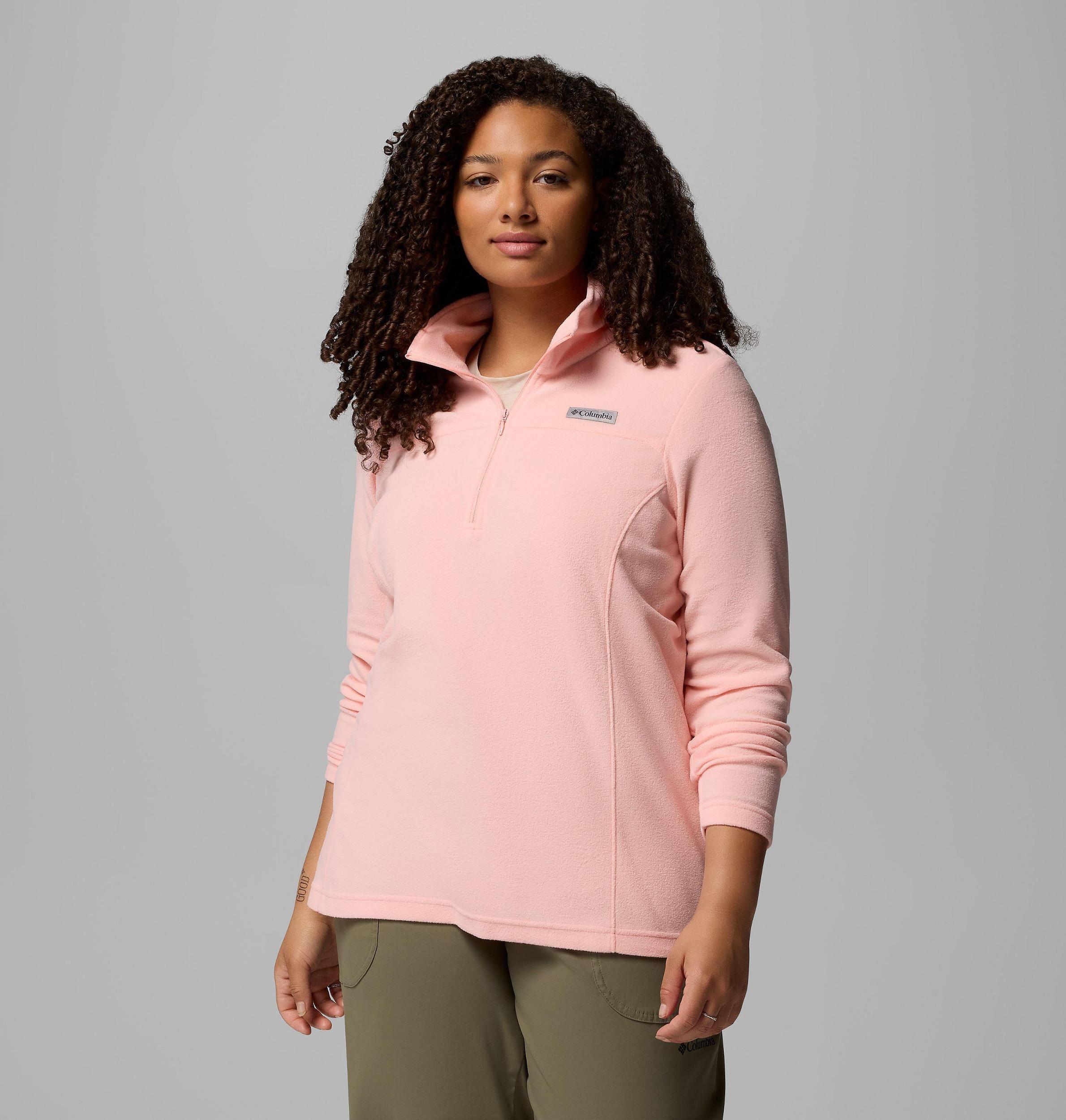 Columbia Womens Lake Aloha Half Zip Fleece Pullover - Plus Size- Product Image
