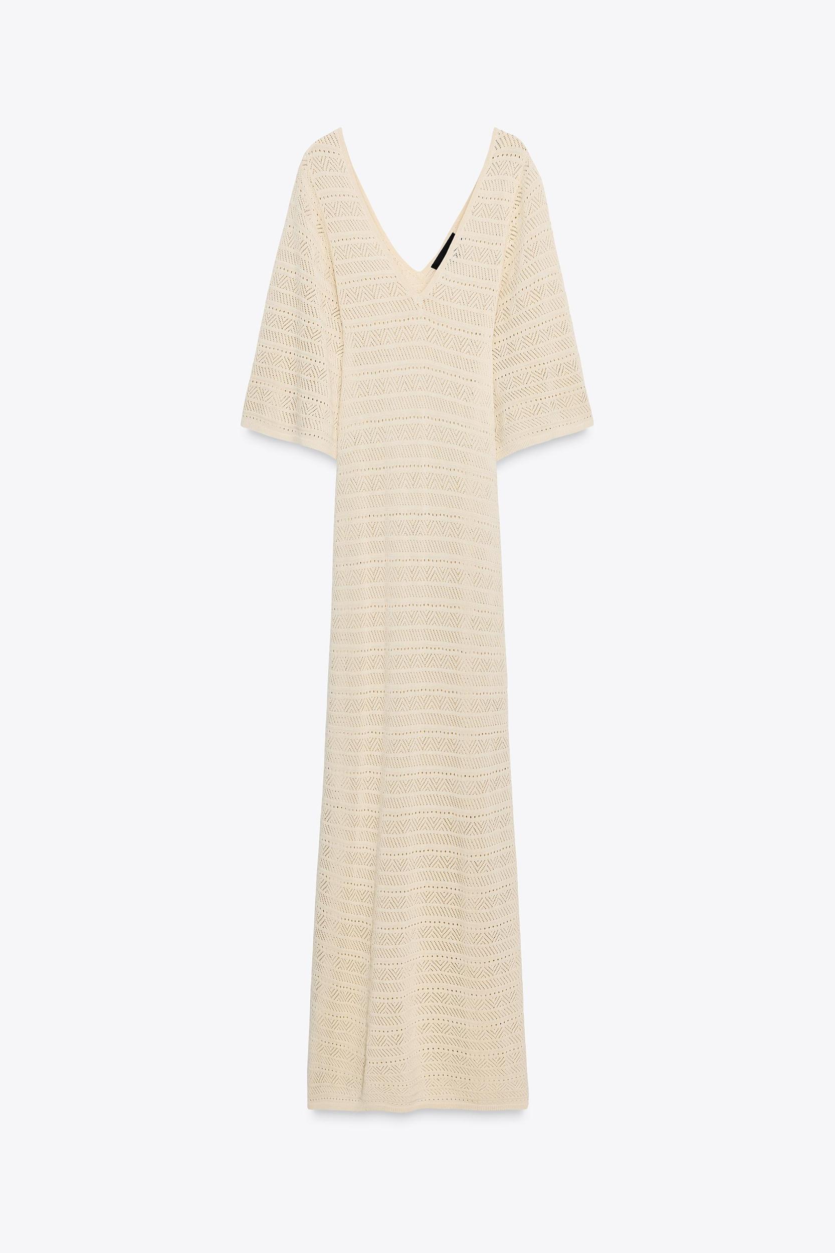 POINTELLE KNIT MAXI DRESS Product Image