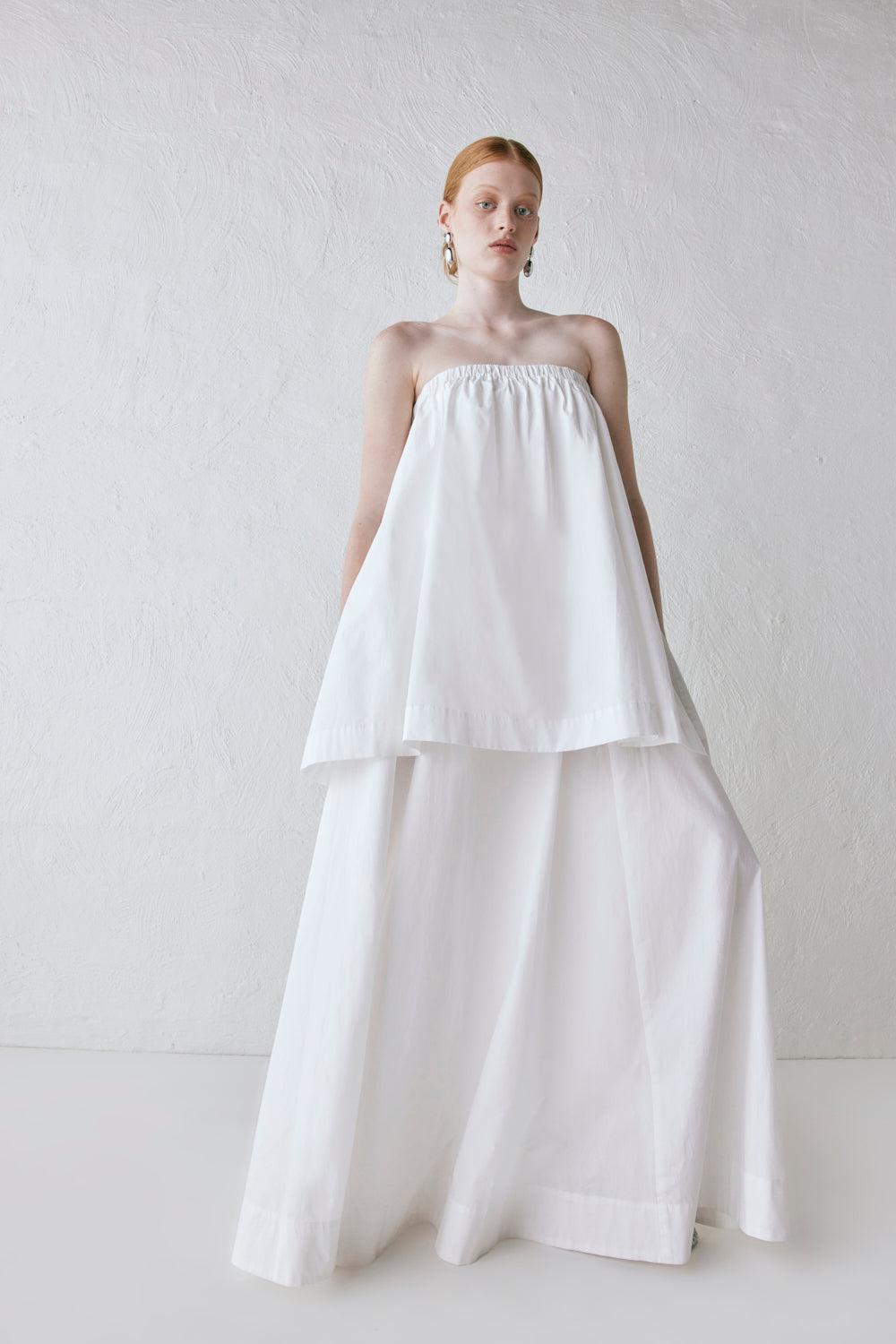 Hali Maxi Dress White Product Image