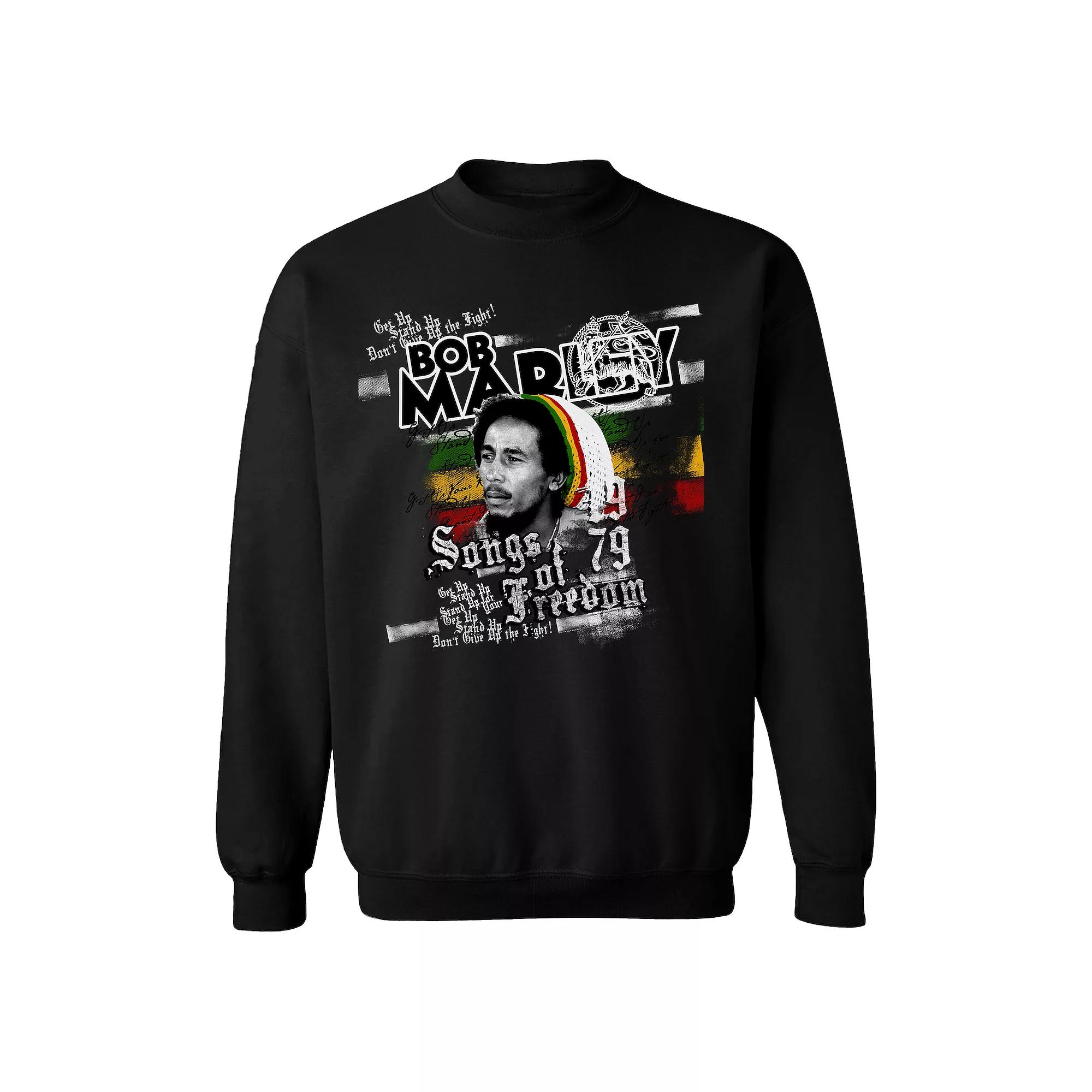 Men's Bob Marley Freedom Sweatshirt, Adult Unisex,  Product Image