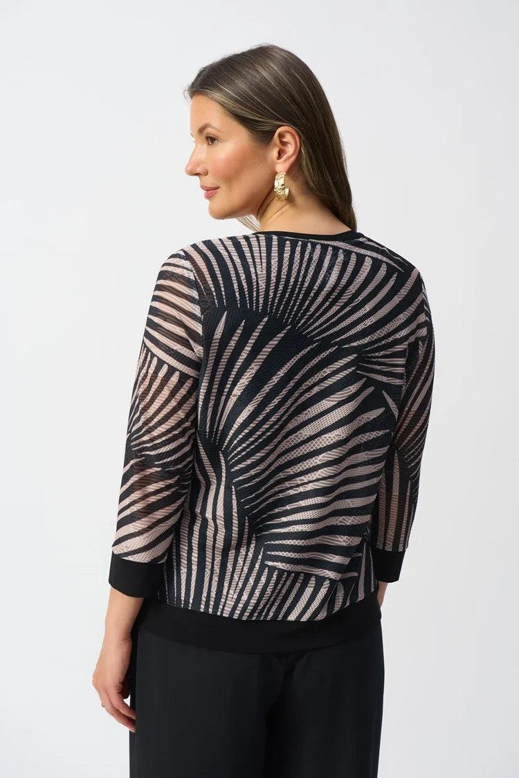 Jacquard Tropical Print Jacket and Cami Set Product Image