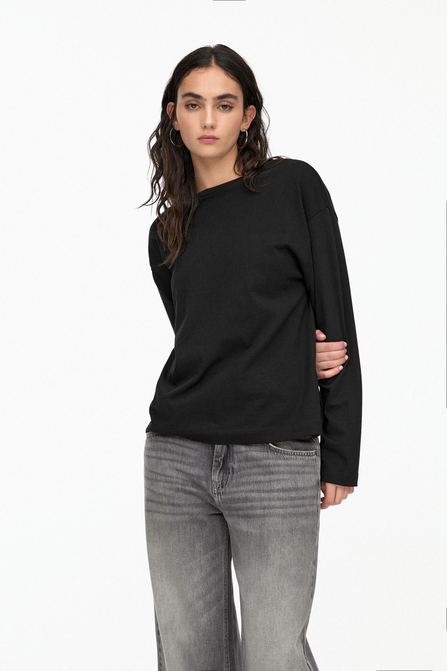 Oversize long sleeve T-shirt Product Image