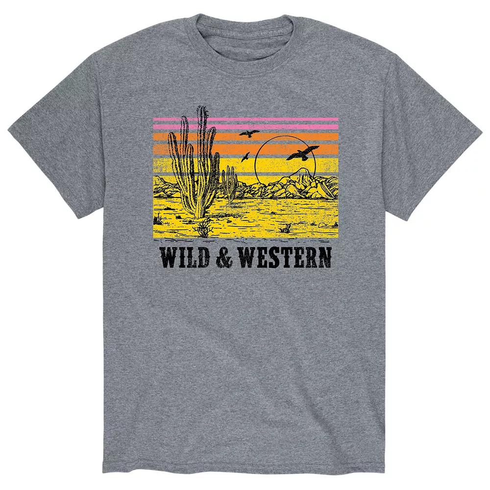 Men's Wild And Western Tee,  Product Image