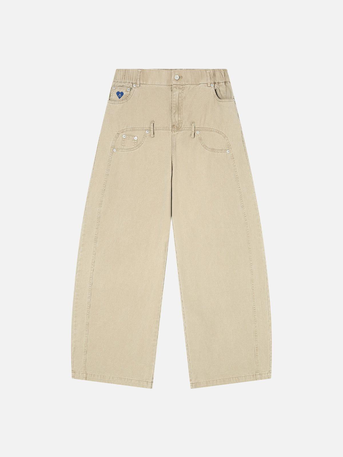 Aelfric Eden Layered Super Baggy Barrel Jeans Product Image