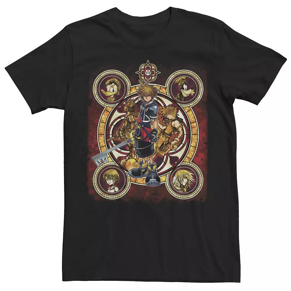 Men's Kingdom Hearts Group Circle Kingdom Tee,  Product Image