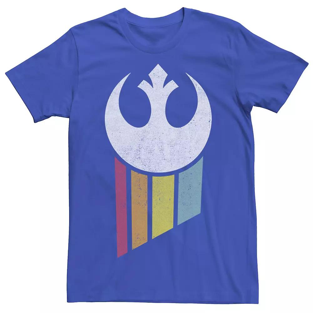 Men's Star Wars Rebel Rainbow Logo Tee,  Product Image