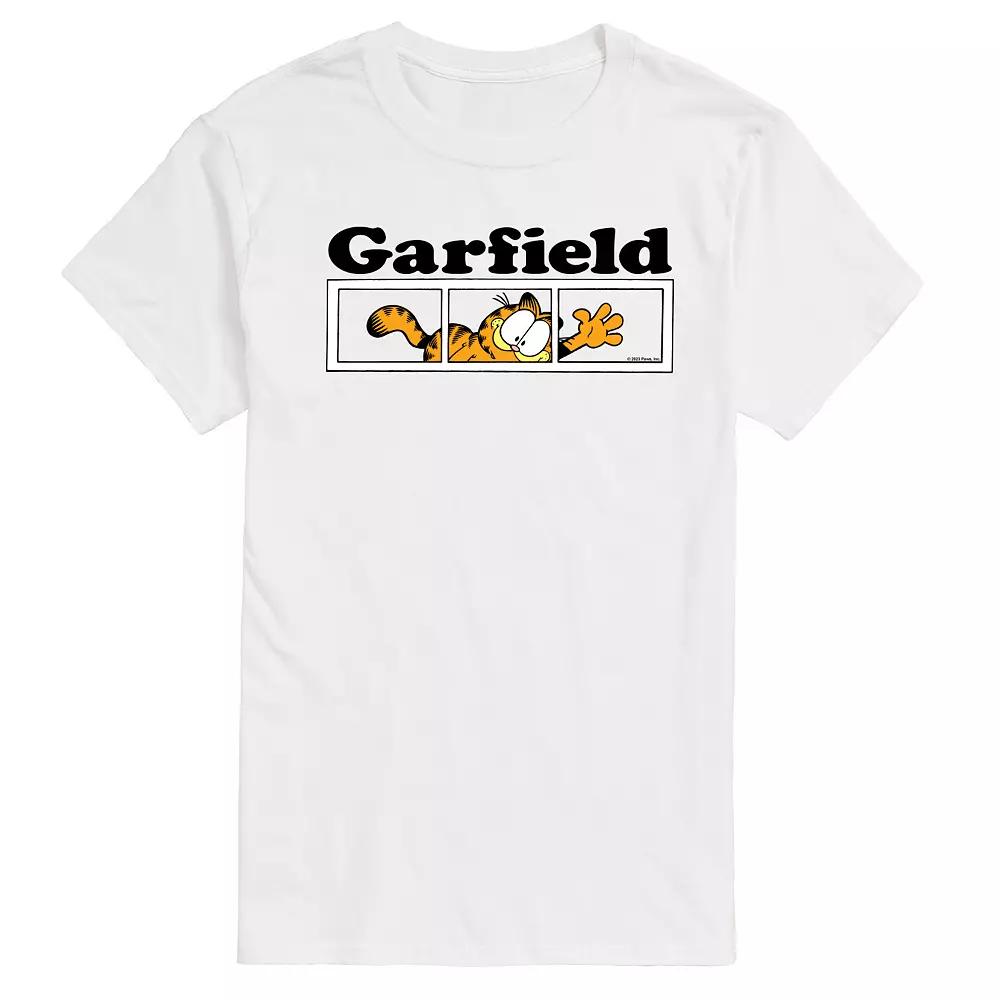 Men's Garfield Panel Logo Graphic Tee,  Product Image